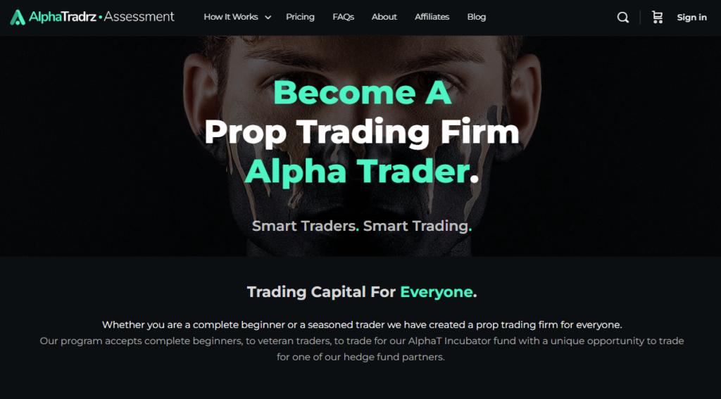 Prop Firm Website Template